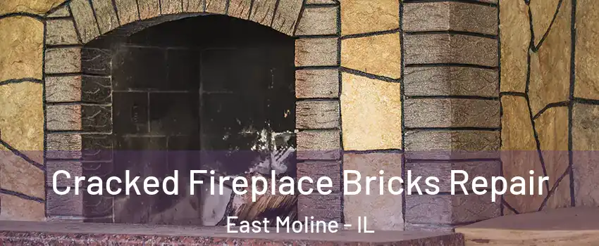  Cracked Fireplace Bricks Repair East Moline - IL