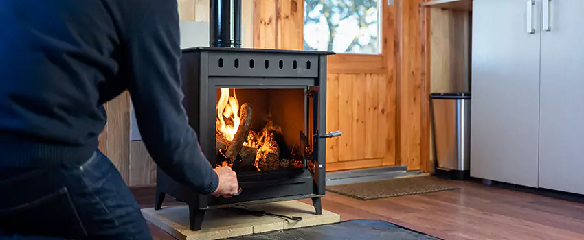 Open Hearth Wood Fireplace Installation in Van Buren, AR