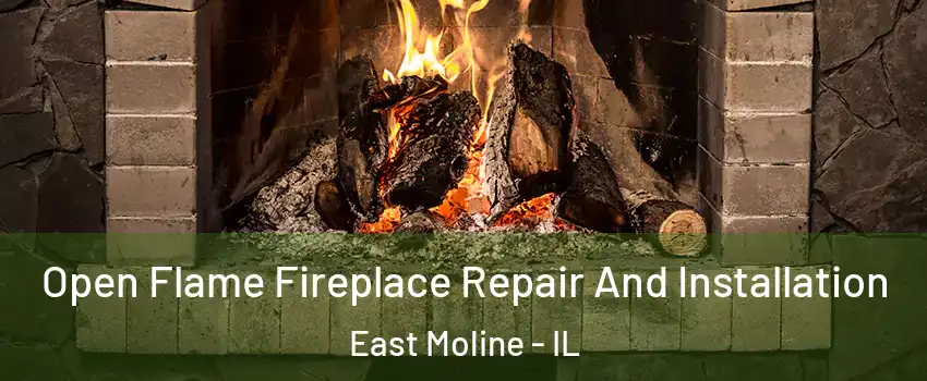  Open Flame Fireplace Repair And Installation East Moline - IL